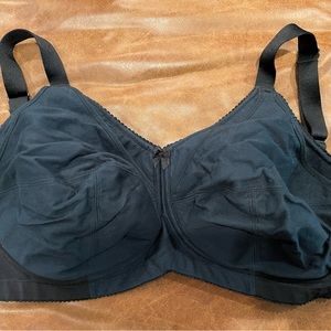 Elila black nursing bra 32J